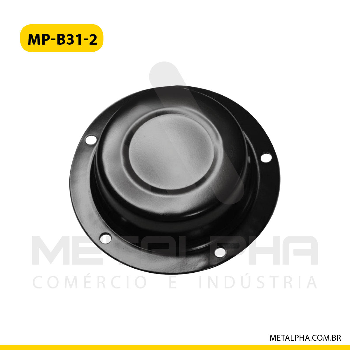 Tampa cubo 5 furos  53x184x11mm (rol.32218)