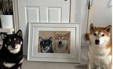 Captured their personalities amazingly and the drawing is unbelievably detailed