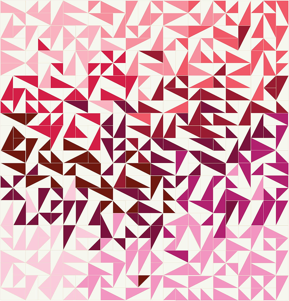 Thumbnail: Orbit EPP (or not) Quilt