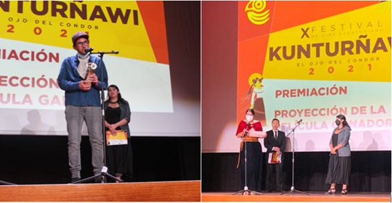 Graduados de INCINE premiados en el X Festival Kunturñawi