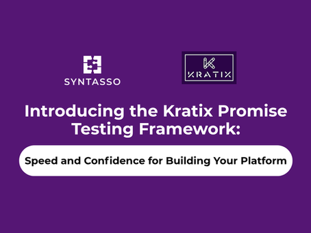 Introducing the Kratix Promise Testing Framework: Speed and Confidence for Building Your Platform