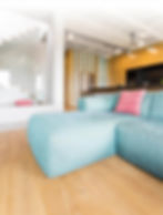 Living room of vacation home
