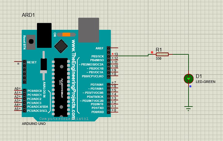 Blink LED with Arduino | Computer_Scientist