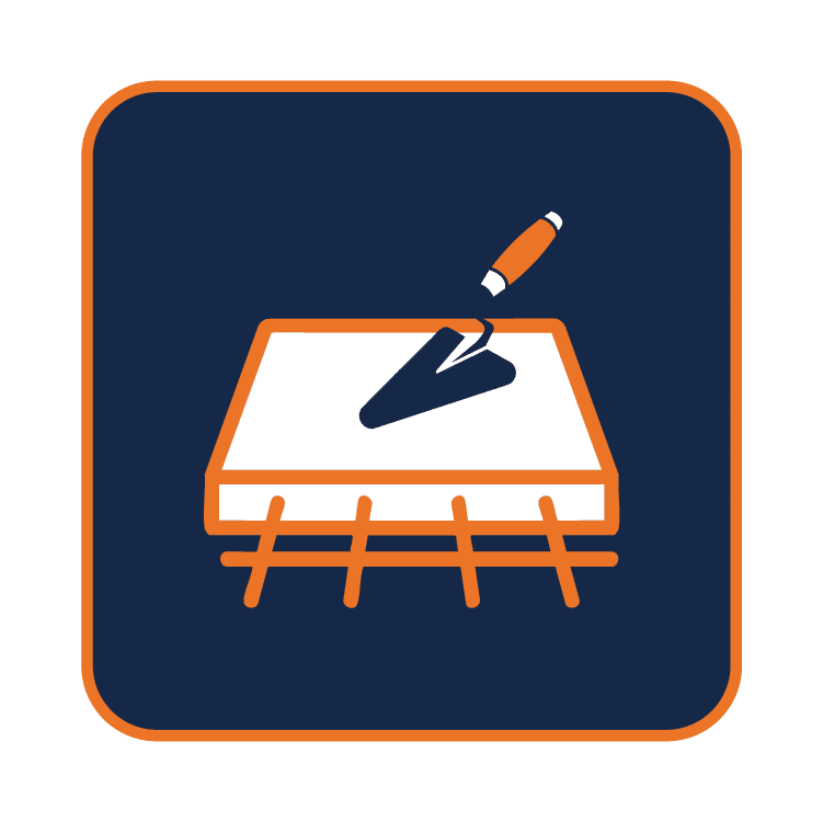 Concrete flooring icon