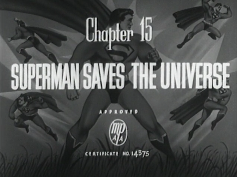 Consume All Media! Atom Man vs. Superman: "Chapter Fifteen: Superman Saves the Universe"