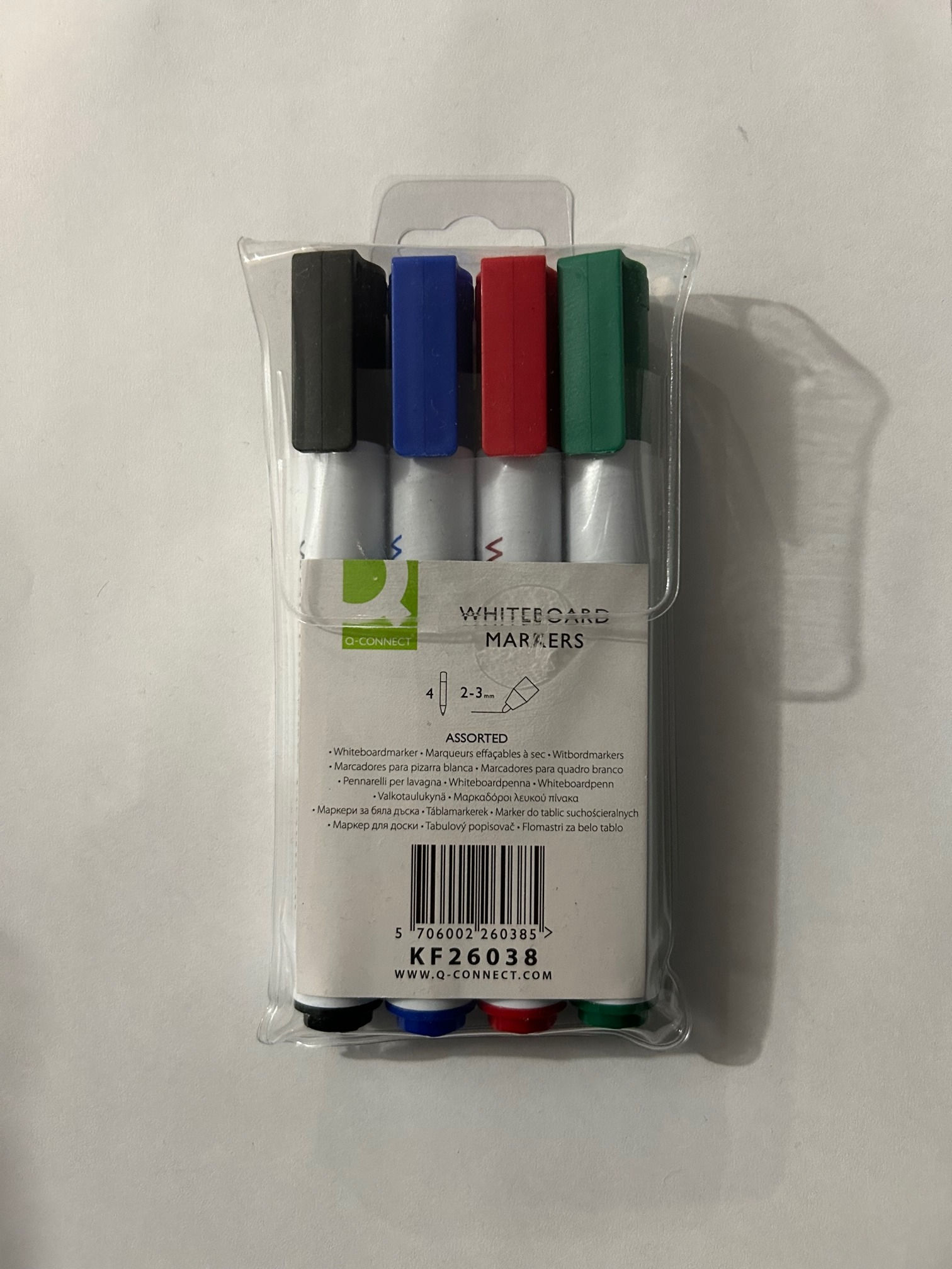 Markers effaçable à sec