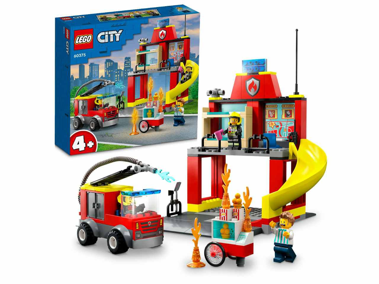 LEGO CITY FIRE CASERMA DEI POMPIE 60375