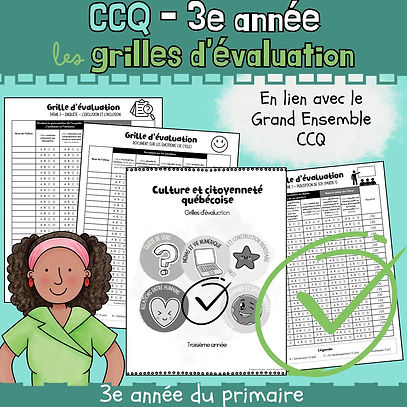 CCQ - Grilles d'évaluation (3e)