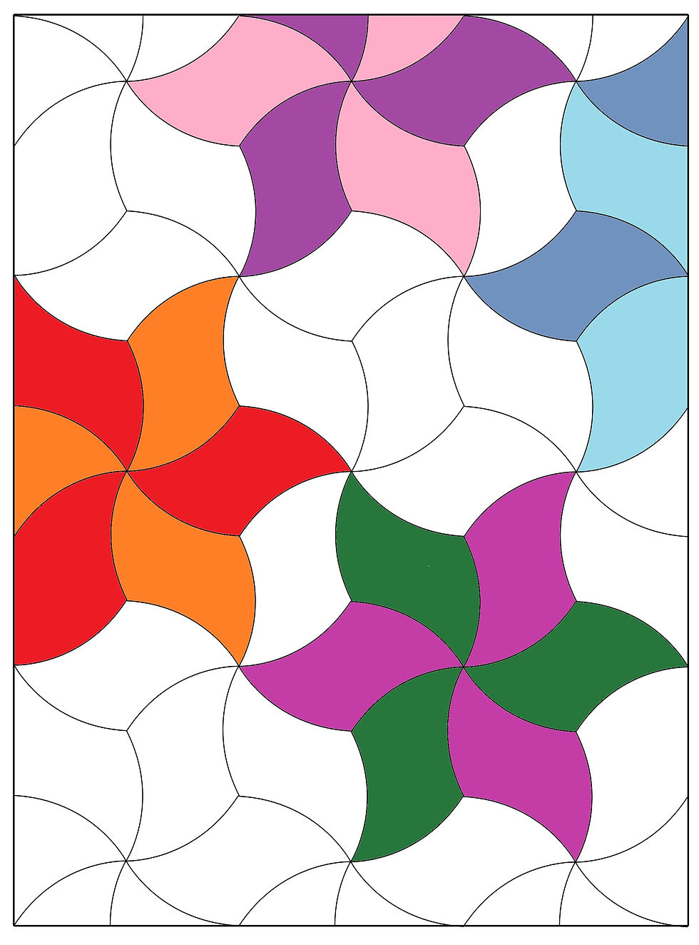 Thumbnail: Swirling Hexagon 4"