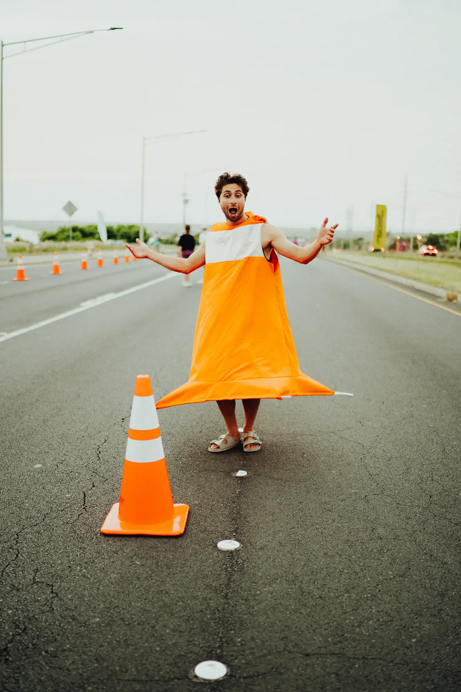 Beste Stimmung an der Strecke