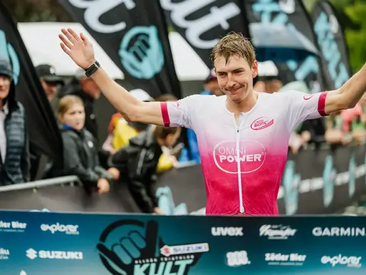 Tom Hug beim Allgäu Triathlon