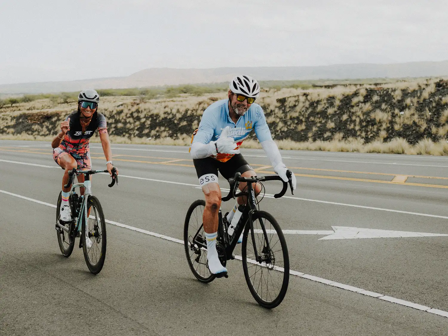 Die letzten 35km der Wettkampfstrecke nach Kona