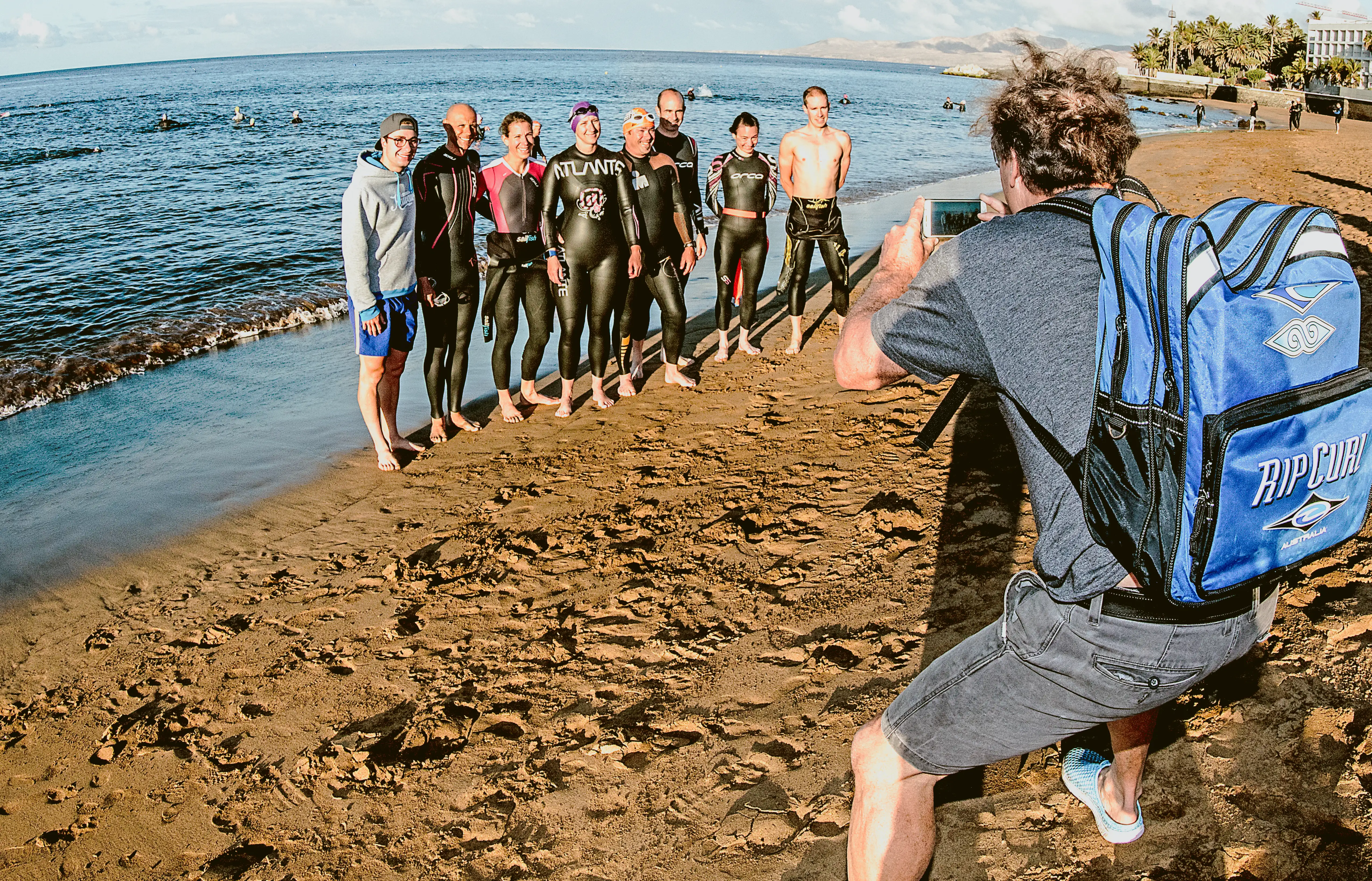 Teambild beim Ironman Lanzarote