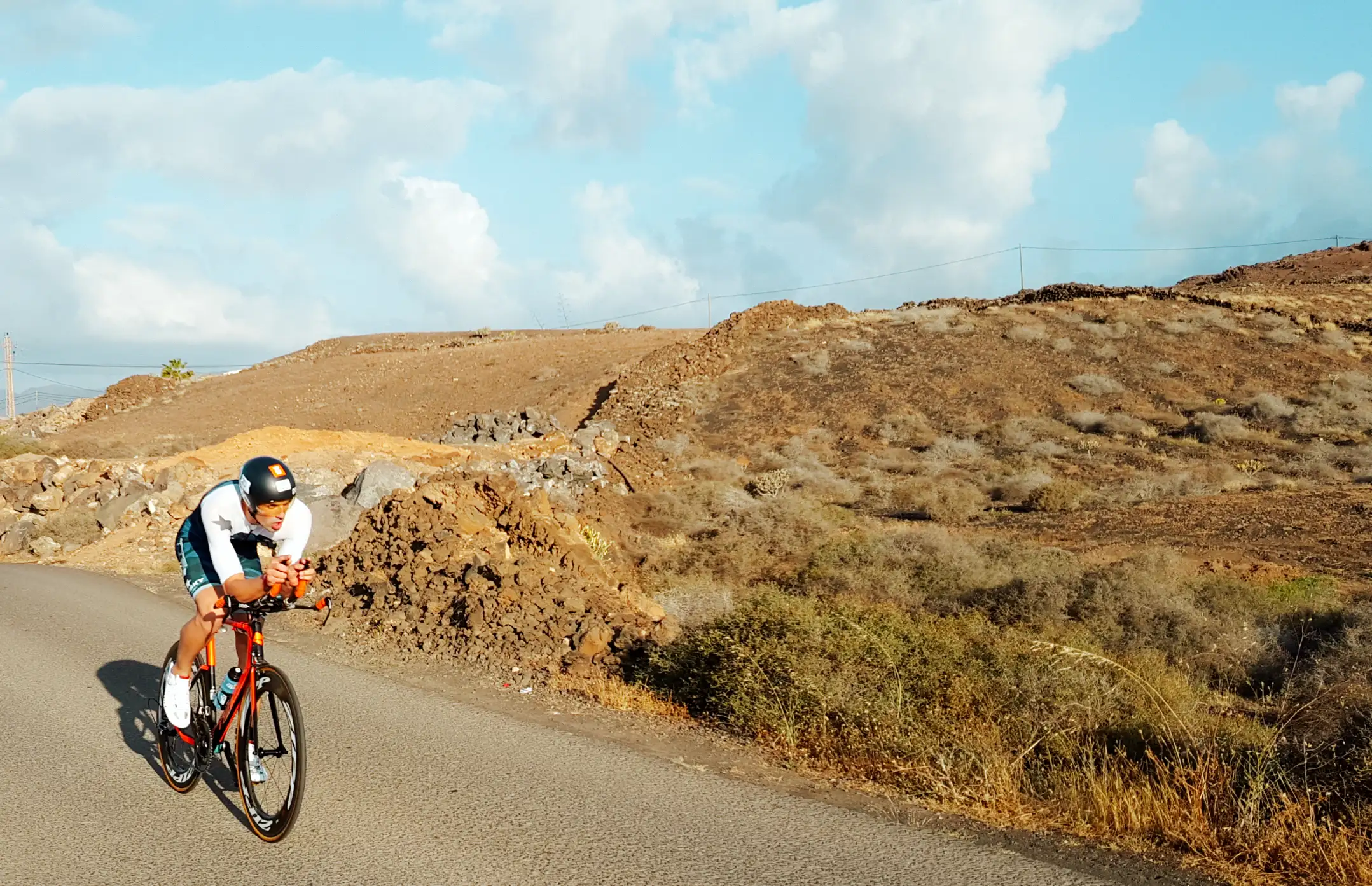 Radfahren beim Ironman Lanzarote