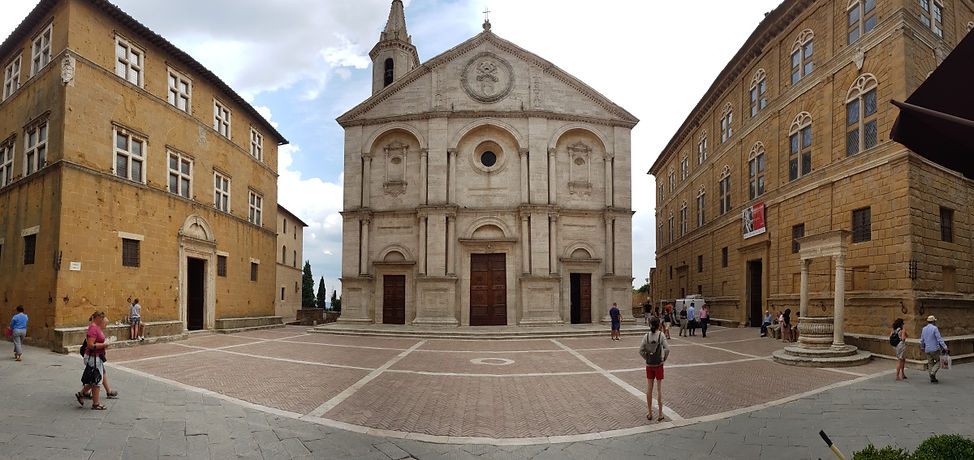 Pienza, Piazza Pio II, Val d'Orcia