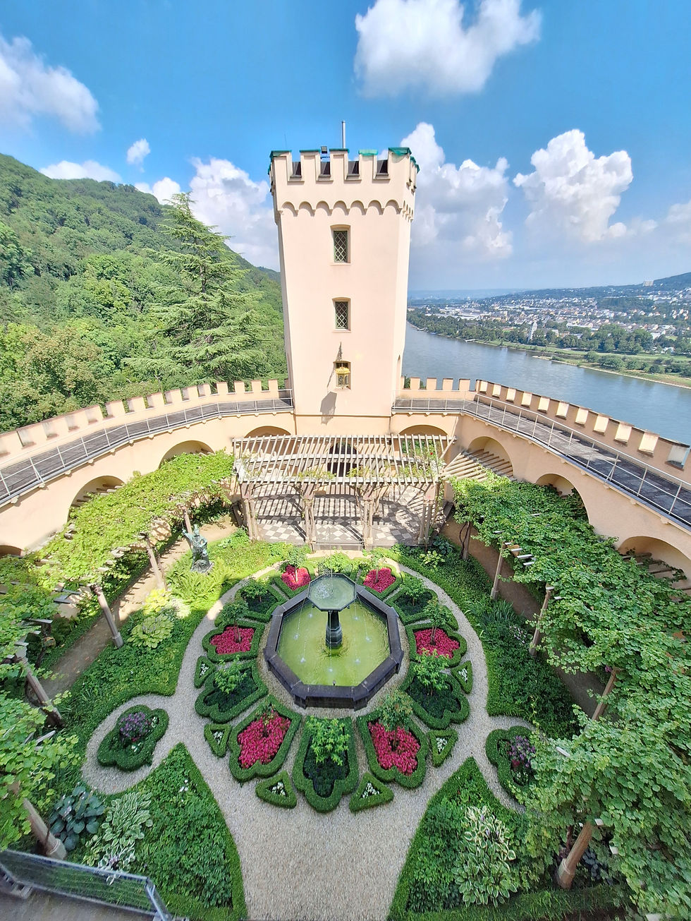 Schloss Stolzenfels, Rhein, Koblenz