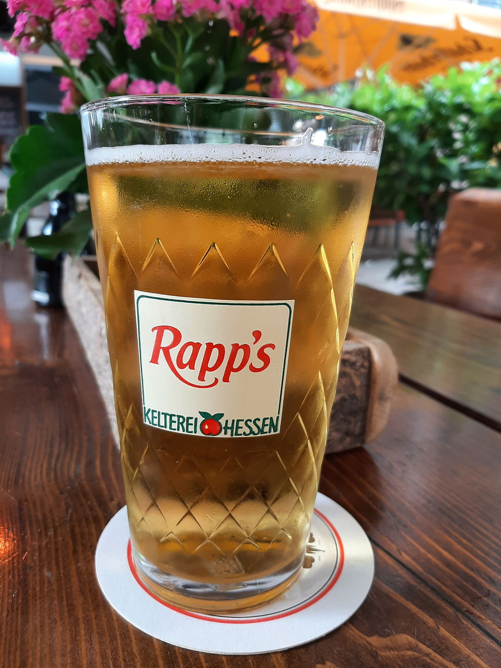 Äppelwoi Rapp's, Äppelwoiglas