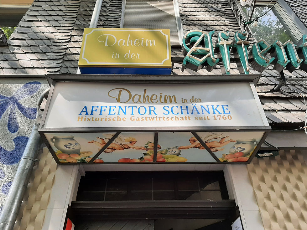 Daheim in der Affentorschänke