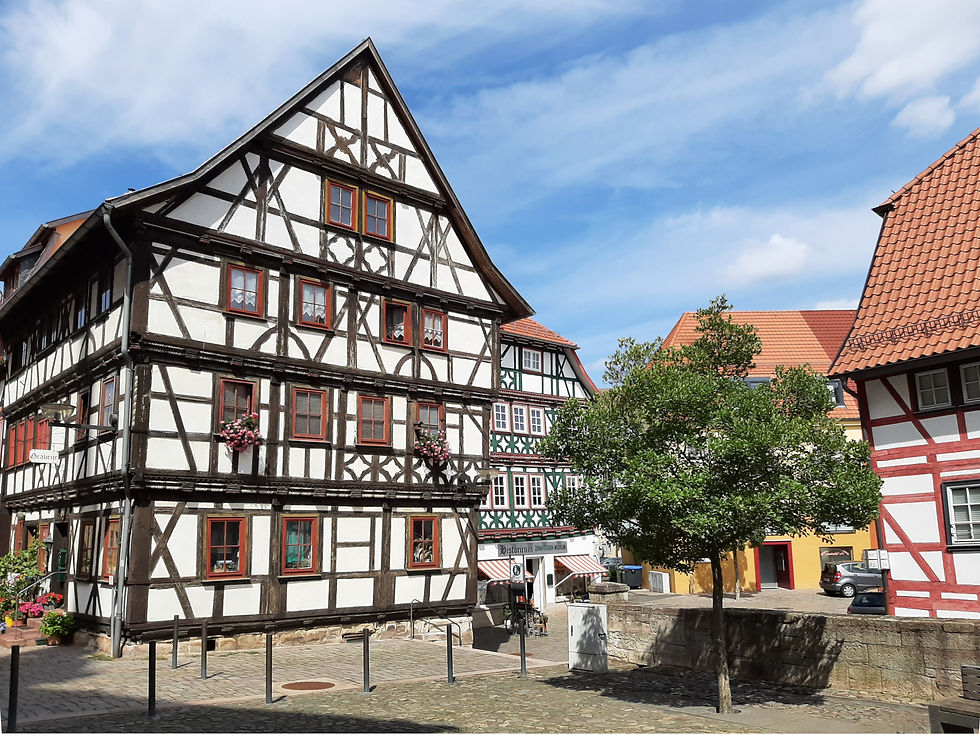 Schmalkalden, Mohrengasse, Thüringen, Thuringia, Altstadt, Old town
