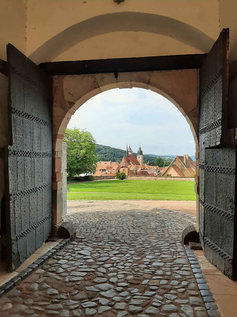 Schmalkalden, Thüringen, Thuringia, auf Schloss Castle Wilhelmsburg