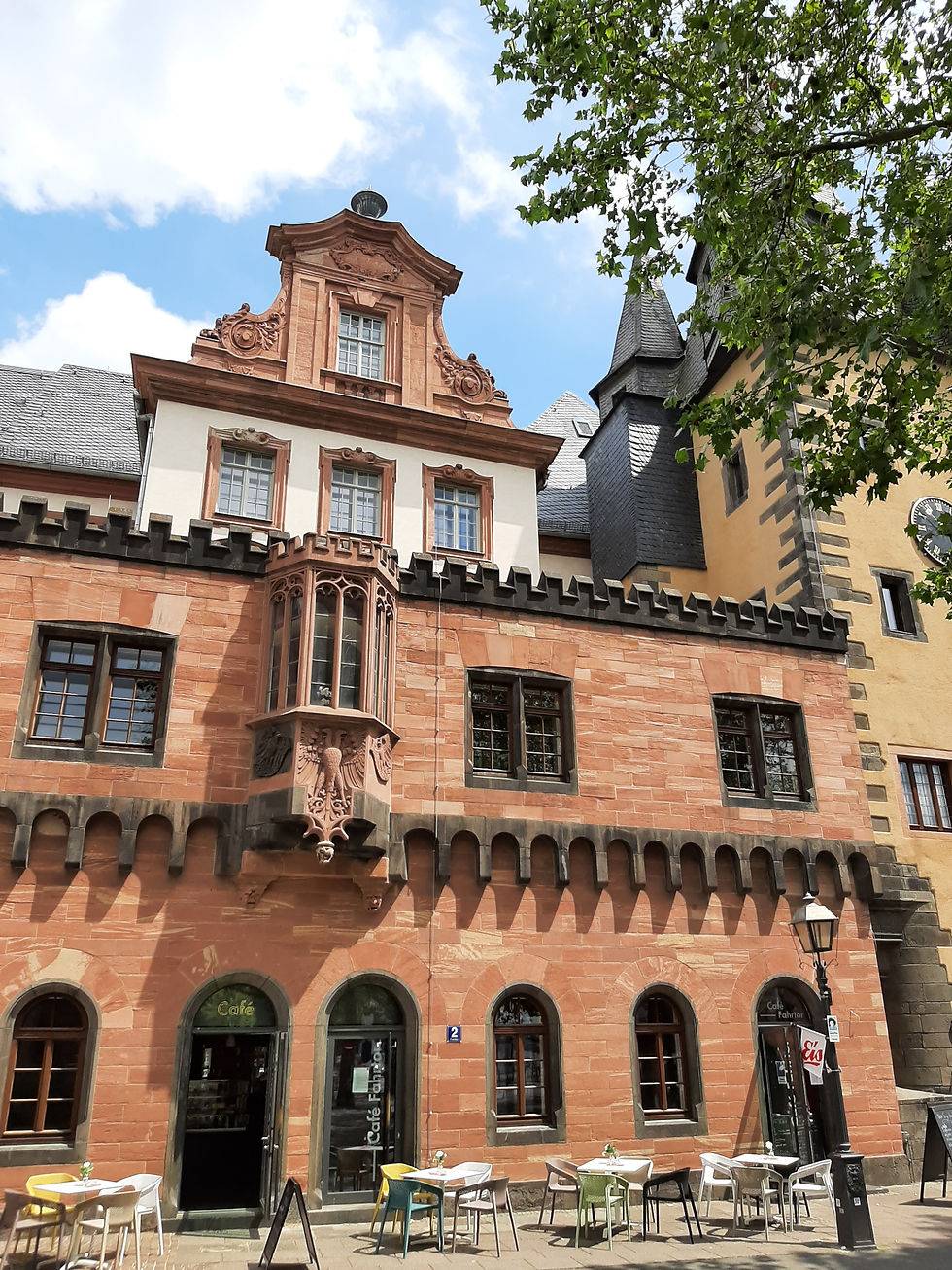 Saalhof mit Rententurm, Frankfurt