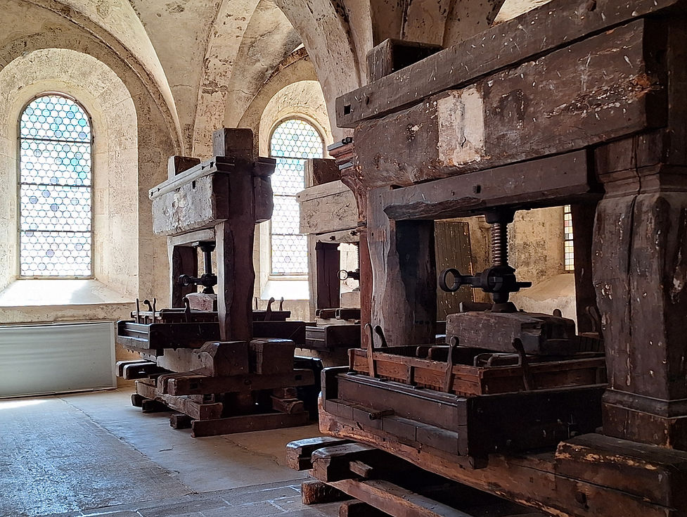 Kloster Eberbach Eberbach Abbey Klooster Eberbach Zisterzienserabtei Rheingau Cistercians Abbey Cisterciënzers Wijnkelder Wine cellar
