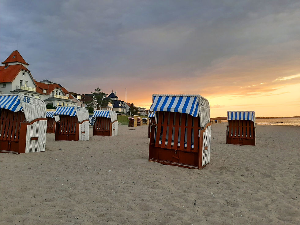Strandkörbe, Ostsee, Timmendorfer Strand, Scharbeutz