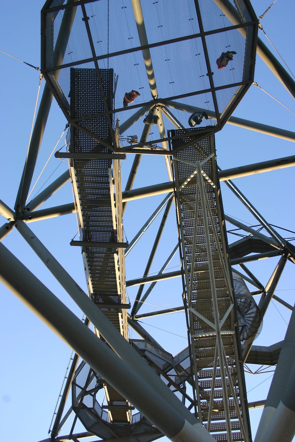 Tetraeder Bottrop, Halde Beckstraße