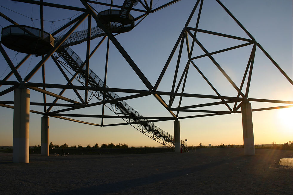 Tetraeder Bottrop, Halde Beckstraße