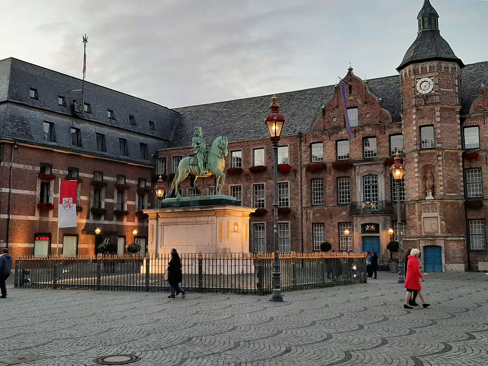 Jan Wellem Reiterstandbild von Grupello Düsseldorf, Equestrian Statue of Elector Johann Wilhelm of Palatinate
