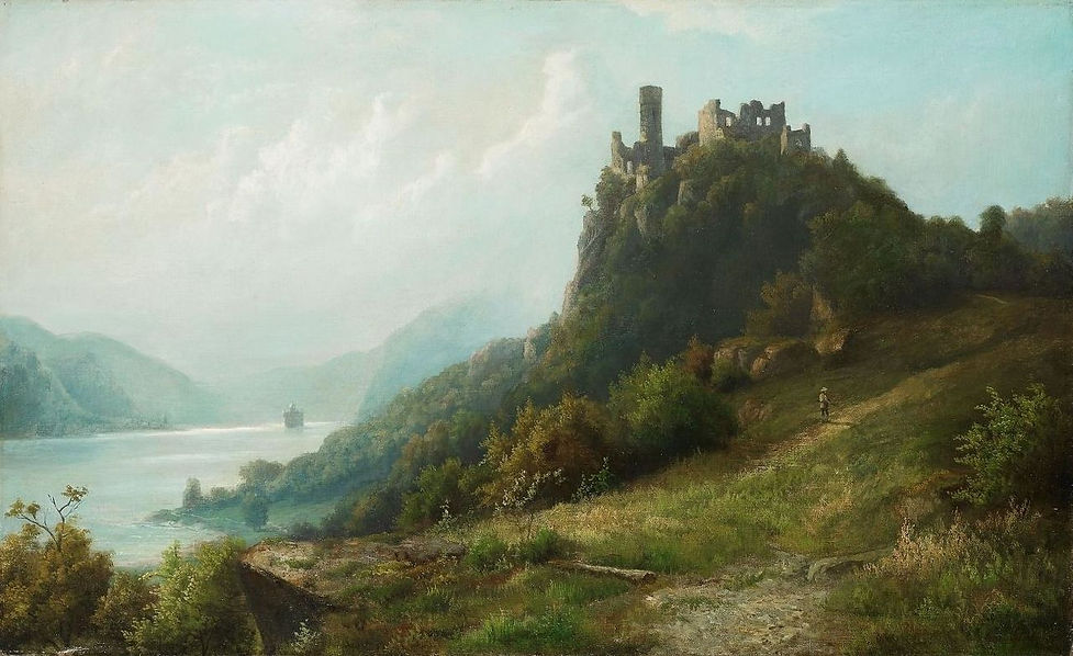 Karl_Buchholz_-_Die_SchoÌnburg_bei_Oberwesel_und_Pfalzgrafenstein_bei_Kaub.jpg