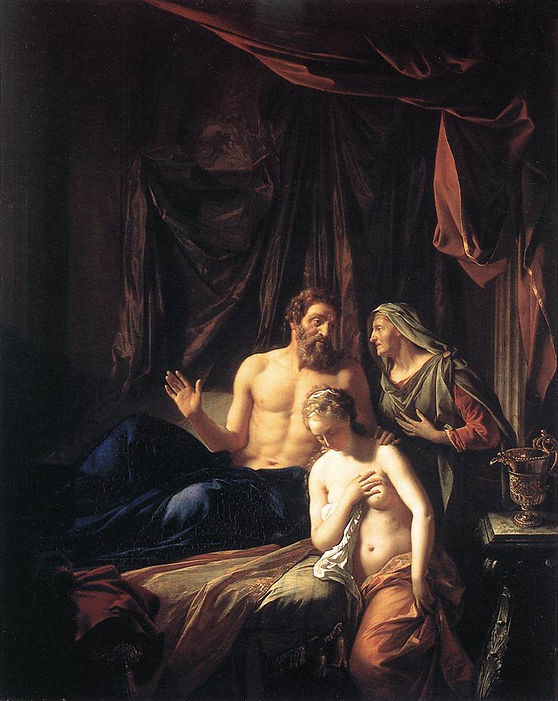 Adriaen van der Werff, Sara führt Hagar zu Abraham, 1699