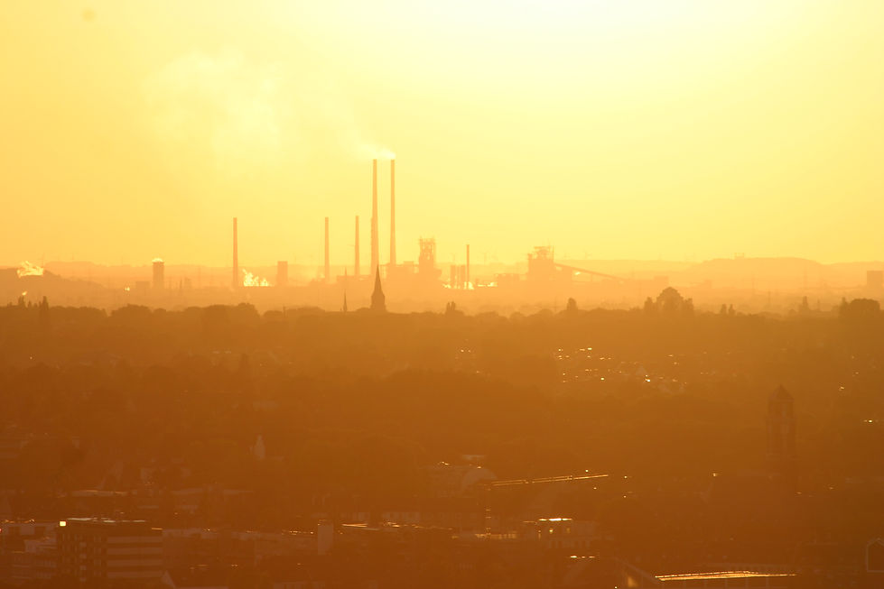 Duisburg im Abendlicht