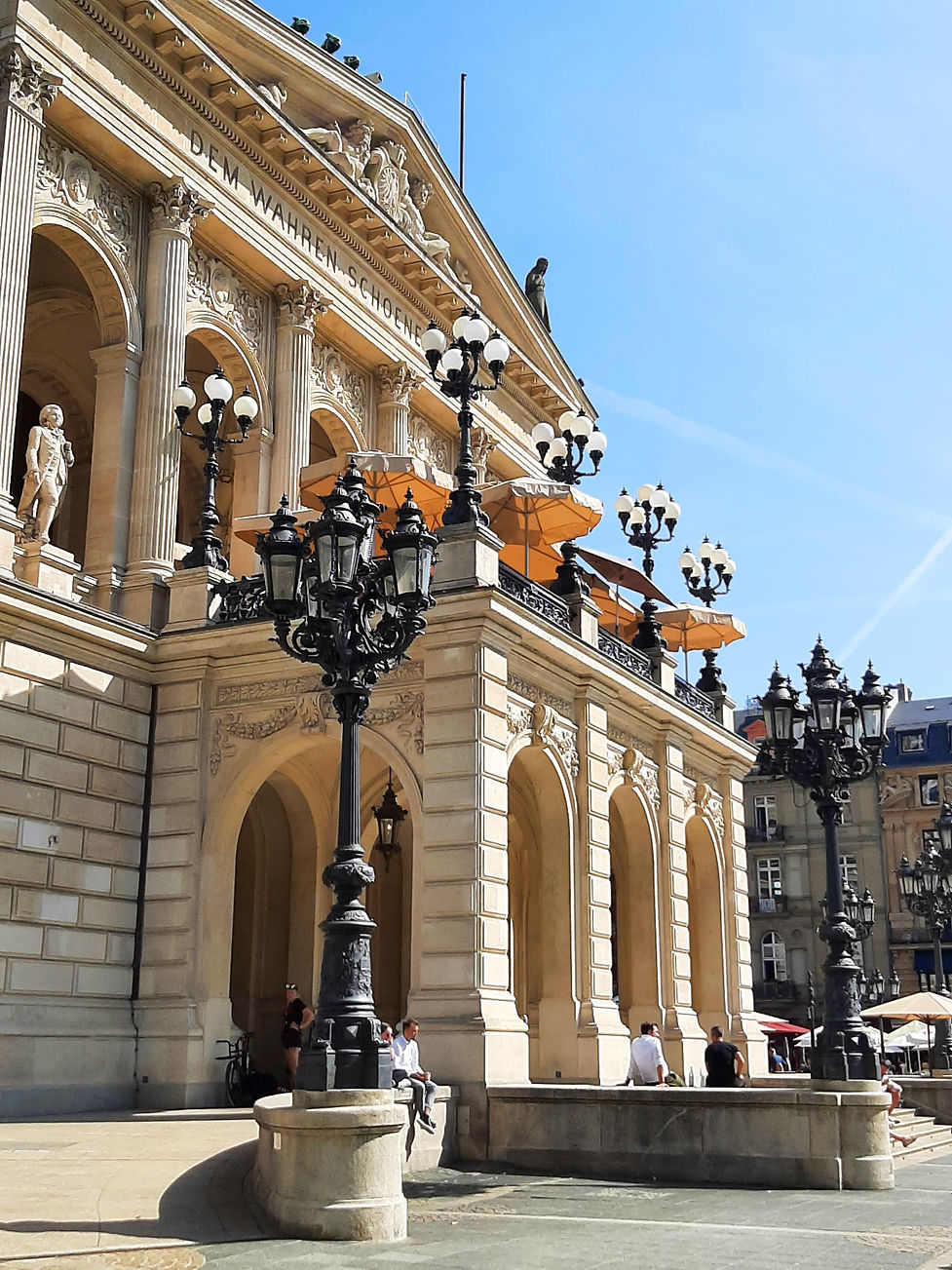 Alte Oper, Frankfurt, Bankenviertel