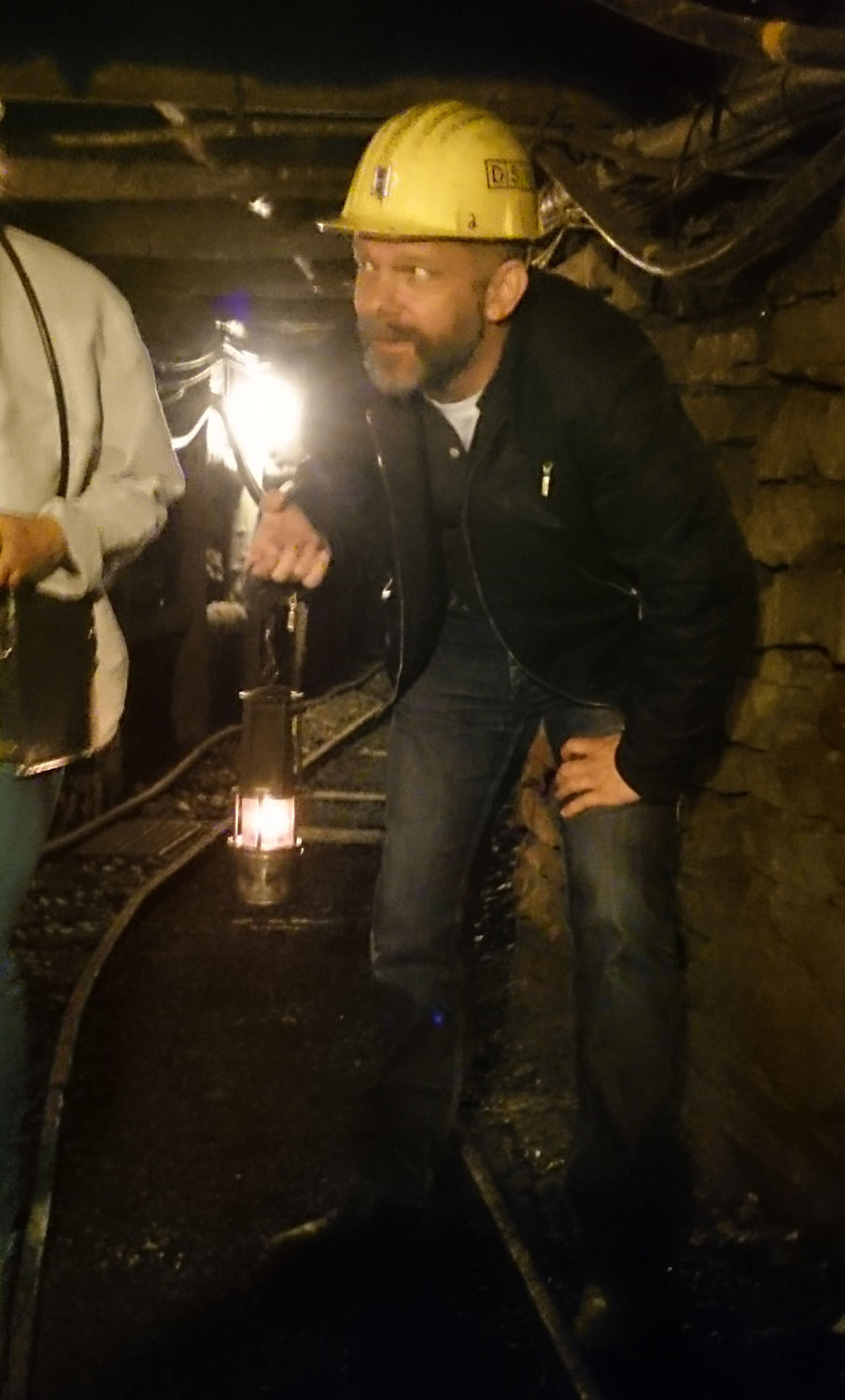 im Besucherstollen Zeche Nachtigal, Witten