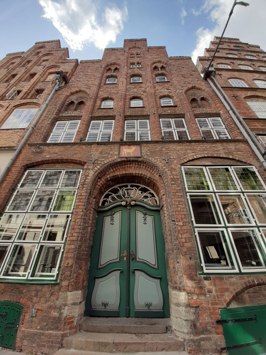 Lübeck, Giebelhäuser, Backsteingotik