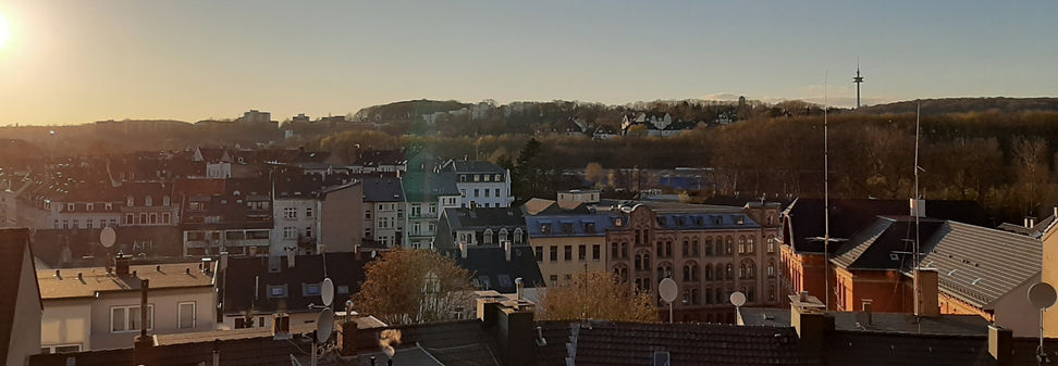 Blick auf das Mirker Viertel von der Flensburger Str. gesehen