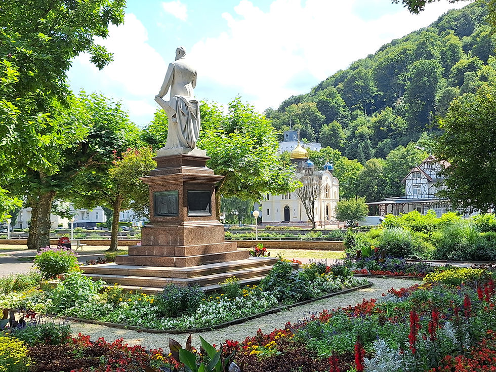 Bad Ems Kurpark Kaiser Wilhelm Denkmal, 