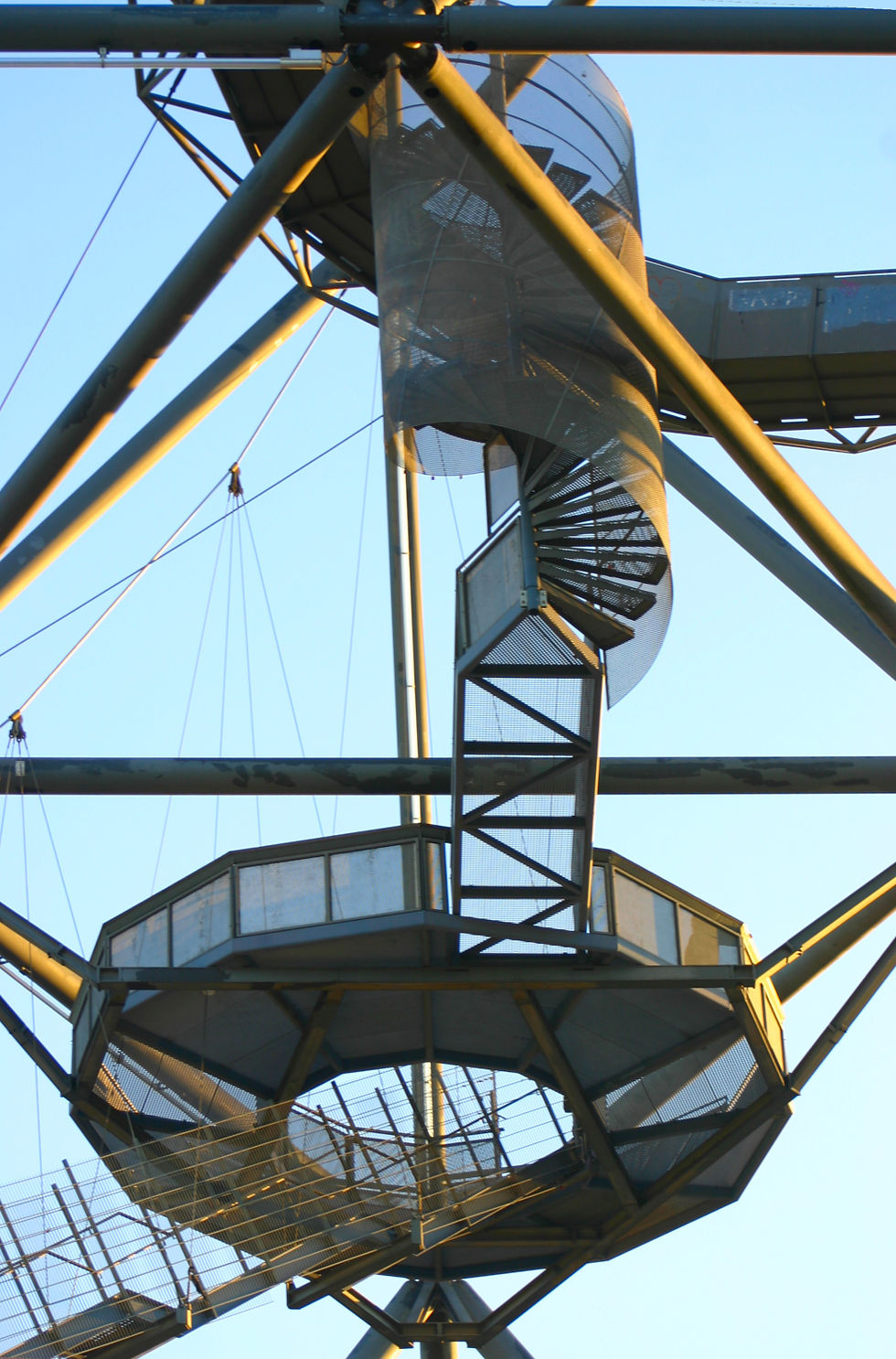 Tetraeder Bottrop, Halde Beckstraße