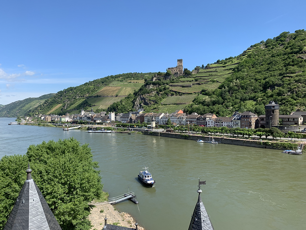 Pfalz bei Kaub Burg Pfalzgafenstein. Kaub