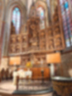 Schleswig, St- Petri Dom Brüggemann-Altar, Schleswig-Holstein, Germany