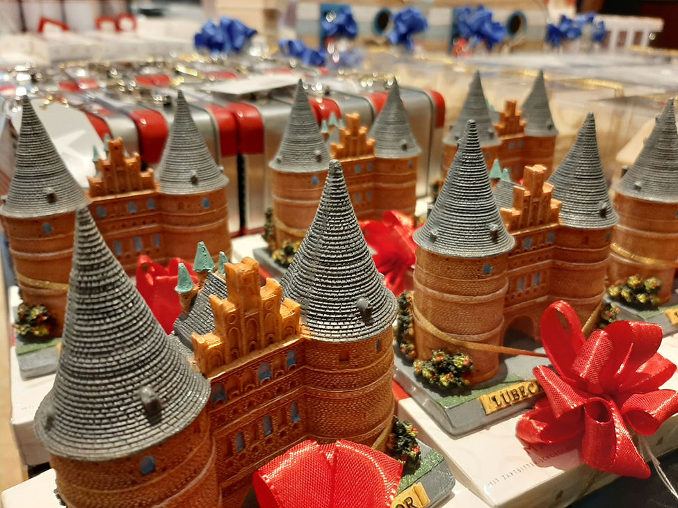 Holstentor aus Marzipan, Niederegger