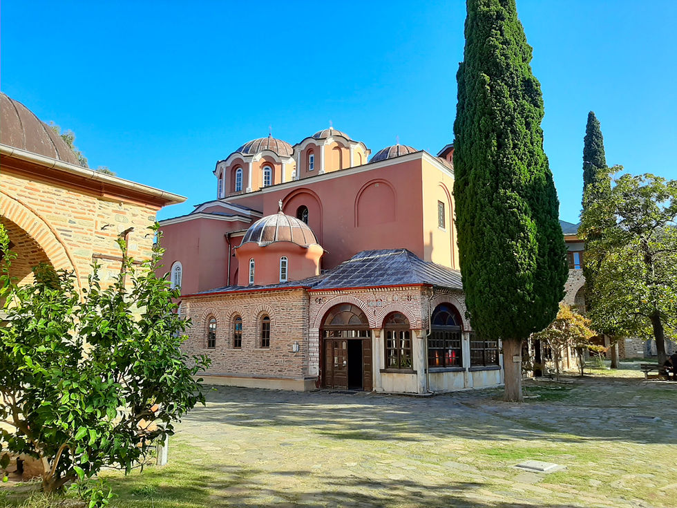 Kirche , Kloster Iviron, Berg Athos