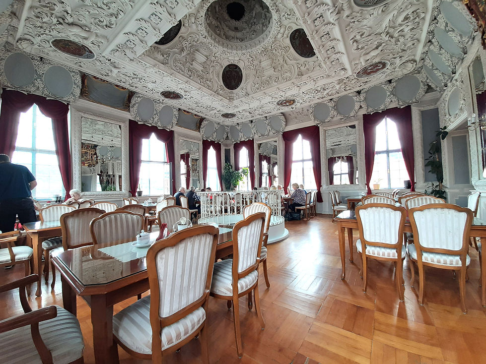 Meiningen, Schloss Residence Elisabethenburg, Café