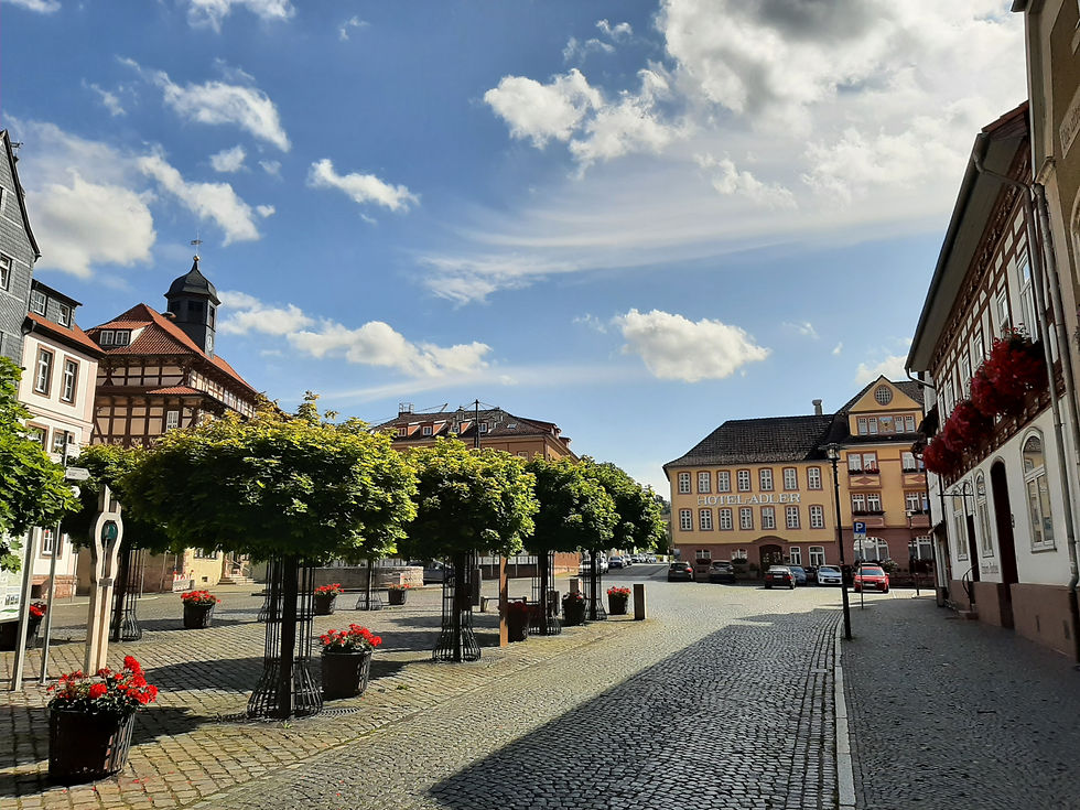 Vacha, Markt, Market Square, Thüringen, Thuringia