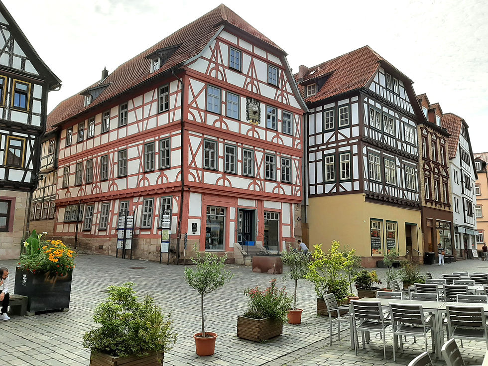 Schmalkalden, Thüringen, Luther Haus, Lutherplatz