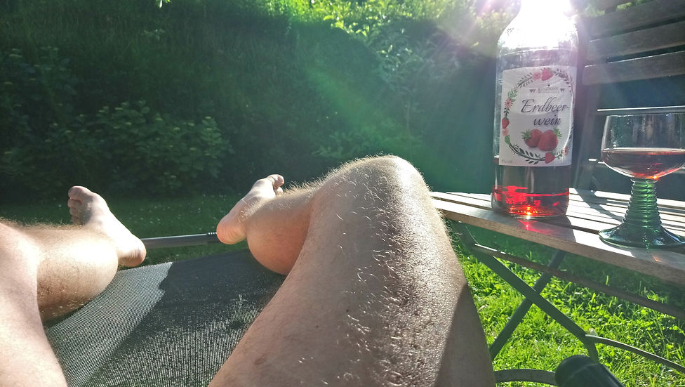 Relaxen an einem Sommernachmittag
