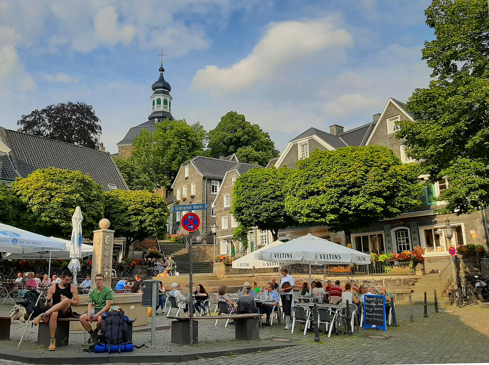 Solingen Gräfrath, Markt, Market Square