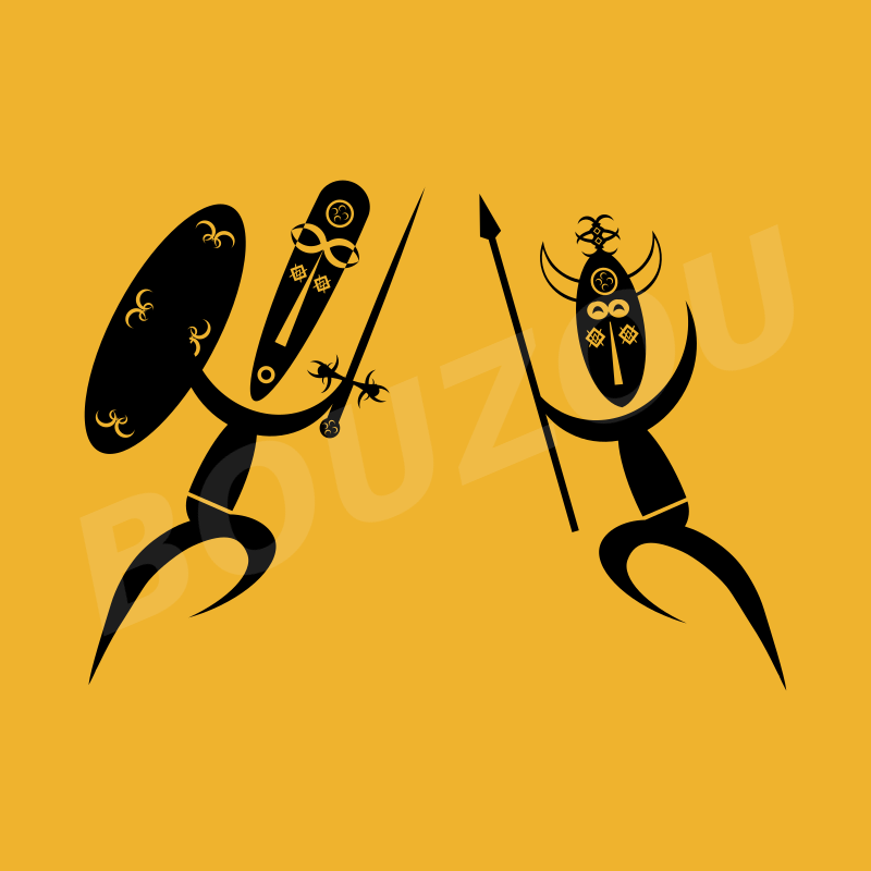 Guerriers africains...