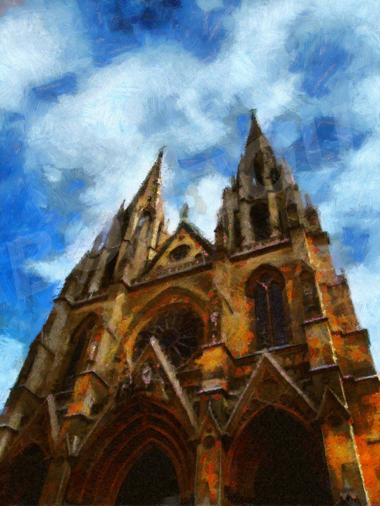 Jean-Louis Bouzou - Basilique Sainte-Clotilde à Paris...